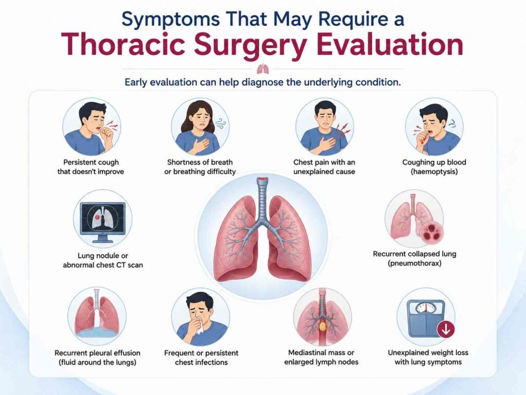 Symptoms That May Require a Thoracic Surgery Evaluation